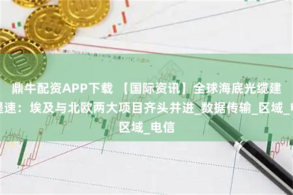 鼎牛配资APP下载 【国际资讯】全球海底光缆建设提速:埃及与北欧两大项目齐头并进_数据传输_区域_电信